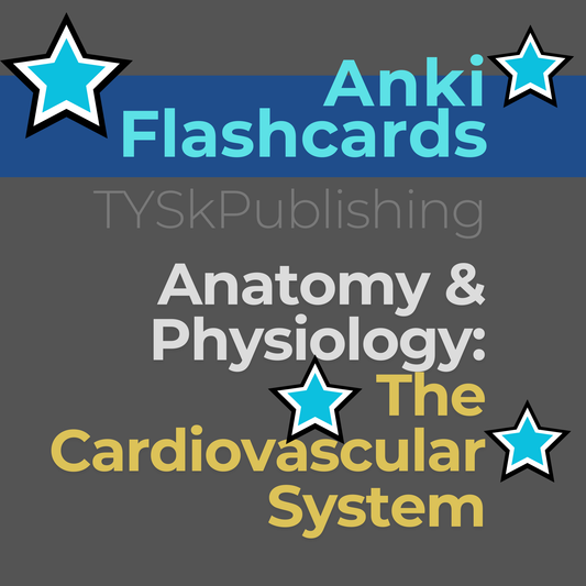 Anatomy and Physiology-The Cardiovascular System-Anki Flashcards TYSKPublishing