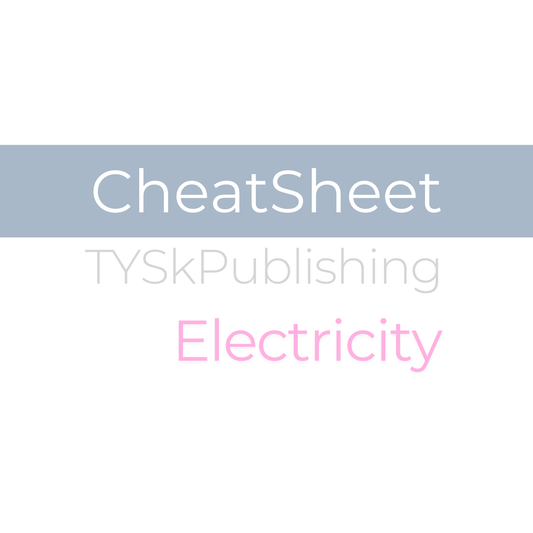 Electricity Cheat Sheet